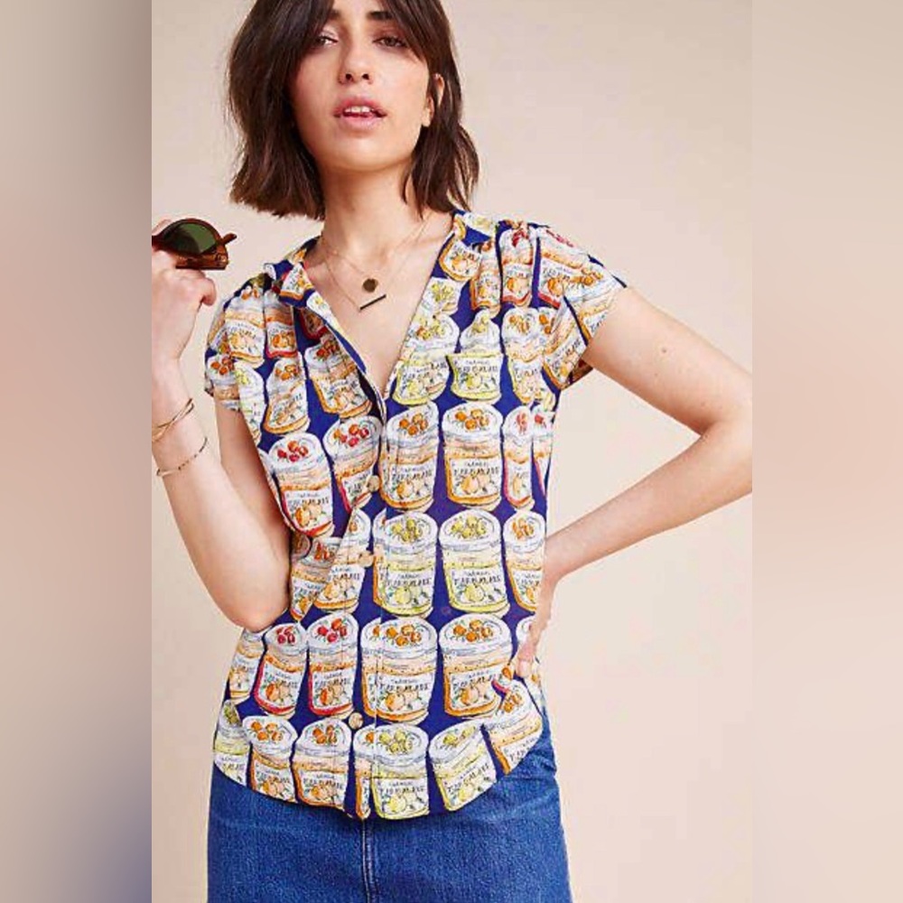 Limited Edition! Marmalade Button Down by 52 Conversations - Anthropologie